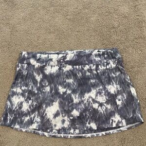 Tie Dye Skort‎ Athletic Skirt Activewear Sportswear Sz XL